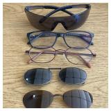 Mix Lot of Clipon, Perscription Glass ,Sun Glasses