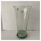 Mexican Hand Blown Glass Vase