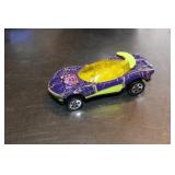 Vintage 1991 Mattel Hot  Wheels  Purple Yellow