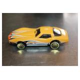 Vintage 1975 Mattel Hot  Wheels Corvette