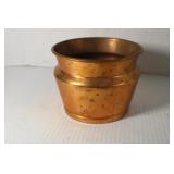 Vintage Copper Vase 6 x 5