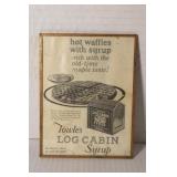 Antique 1922 Original Print  Towles Log Cabin Syru
