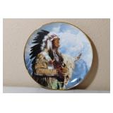 Vintage Hear Me Great Spirit 56333 Plate 8 1/4