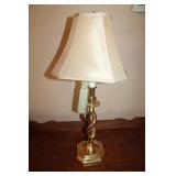 Vintage Brass Lamp 29"