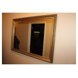 Vintage Gold Mirror 29 x 41