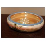 Vintage Hand Painted Porcelain  Bowl with Water Fr