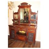 Antique 84 x 59 x 19