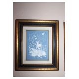VintageFramed Artwork Set 9 1/2 x 11