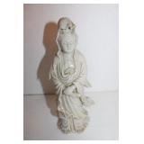 Antique Dehua White Porcelain Budda 9.6