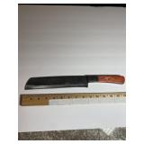 cleaver/chopper-style fixed-blade knife.