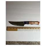 Custom-Style Damascus-Pattern Chef Knife  Figuren