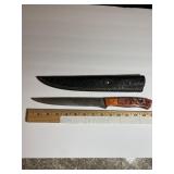Extra-Long Fixed Blade Knife  Colorful Handle & h
