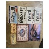 Lisence Plates & Tin Fishing Signs