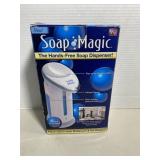 Soap Magic hands-free soap dispenser, new in orig.