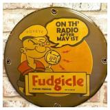 Fudgicle Fudge Freeze with Popeye Porcelain Enamel