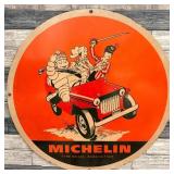 Michelin Stoke on Trent Porcelain Enamel Sign