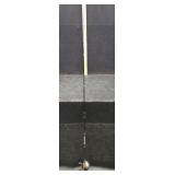 SHAKESPEARE ROD WITH ZEBCO ONE REEL ONE PIECE