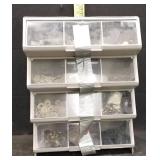 STACK-ON HARDWARE BINS & CONTENTS
