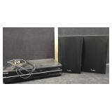 TOSHIBS,DVDR/VHS RECORDER,INFINTY SPEAKERS