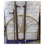 HEADBOARD AND QUEEN HOLLYWOOD FRAME