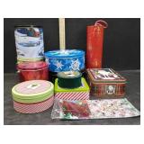 CHRISTMAS HOLIDAY GIFT TINS