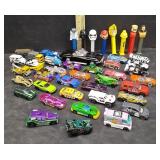 PEZ,HOTWHEELS, MATCHBOX, BATMAN,JOKER & MORE