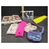 PURSES, BALERINA SLIPPERS, PHONE CASES, ADDIDAS