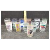 KY DERBY GLASSES VARIOUS YEARS