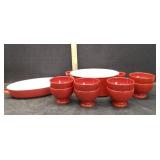 CRATE & BARREL BAKING DISH,BOWLS & MORE