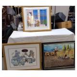 3 FRAMED PICTURES