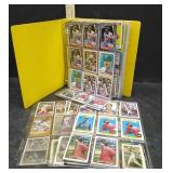 BINDER,SPORTSCARDS, MLB,BOGGS,SANDERS,PUCKETT