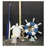 CANDLE WARMER & NAUTICAL DECOR