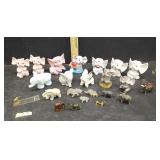 ELEPHANT FIGURINES, S&P, & MORE