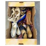 BOX OF LADIES SHOES