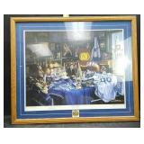 FRAMED,WILDCAT LEGACY PRINT,BY DANIEL MOORE