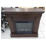 ELECTRIC FIREPLACE AND MANTLE