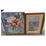 2 FRAMED PICTURES