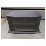 SMALL BLACK TV STAND