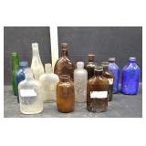 VTG,GLASS BOTTLES