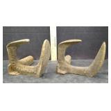 VTG,CAST IRON COBBLERS, SHOE FORMS
