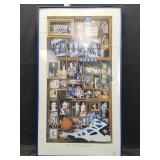 KY WILDCAT PICTURE, GLASS BROKEN