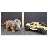 DINOSAUR TOY & JURASSIC PARK TRUCK
