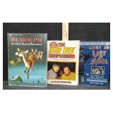 VTG BOOKS, STAR TREK,RUDOLPH & LOST IN SPACE