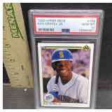 MLB,1990,KEN GRIFFEY JR, PSA, GEM MT 10