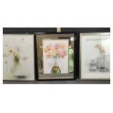 3 FRAMED PICTURES