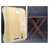 METAL SIDE TABLE & BED TRAY TABLE