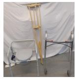WALKER, CRUTCHES,  AND MORE