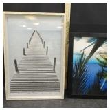 2 FRAMED PICTURES