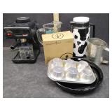 ESPRESSO,  PAMPERCHEF PITCHERS AND MORE