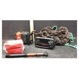 GARMIN GPS,LASER LEVEL,BIKE PUMP & MORE